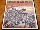 50 Years of Jazz Greats  Rare 1973 Columbia House 3x Vinyl Box Set NM