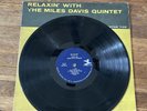 Relaxin' With The Miles Davis Quintet LP   Prestige 7129 Blue 1960s repress RVG