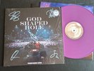 THOSE DAMN CROWS GOD SHAPED HOLE CARDIFF ARENA SLEEVE EXC PURPLE LP..BAND SIGNED