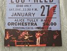 Lou Reed Live At Alice Tully Hall 1973 2-LP Burgundy Vinyl Record Store Day RSD