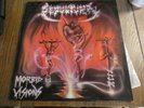 SEPULTURA - MORBID VISION - + INSERT - 1986 BRAZILIAN ISSUE - EXCELLENT