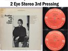 Another Side Of Bob Dylan LP Columbia 1964 VG VG+ Vinyl Orig Two Eye Stereo #68f