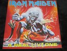 IRON MAIDEN A Real Live One LP 1993 ORIGINAL GATEFOLD INNER SLEEVE