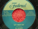 THE DOMINOES   SIXTY MINUTE MAN         1951 GOLD TOP FEDERAL DOO WOP 45