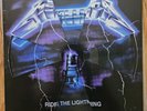Metallica Ride The Lightning Picture Disc Blue RARE With Original Sleeve NM+