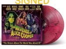 The Revenge of Alice Cooper Violet 2LP Autographed PRESALE