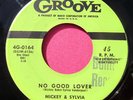 MICKEY & SYLVIA - No Good Lover - clean 45 rpm - Groove 0164
