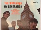 THE WHO - THE WHO SINGS MY GENERATION 1971 US RELEASE VINYL LP ALBUM - VG+/VG+