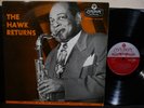 COLEMAN HAWKINS The Hawk Returns LP LONDON LTZ-C-15048 MONO UK 1956 Jazz SAVOY