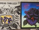 Thin Lizzy JAILBREAK & BLACK ROSE Vinyl LP
