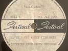 David Bowie Davie Jones/King Bees Liza Jane/Louie Go Home Acetate Australia RARE