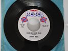 45 rpm Johnny Rebel #504 Kajun Klu Klan /LOOKING FOR A HANDOUT