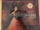 3 LP Box 1960 Verdi La Traviata Victoria De Los Angeles HMV ASD 359-361 Opera