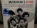 JACKSON 5 ICON BLUE LP ABC I WANT YOU BACK BEN I'LL BE THERE DANCING MACHINE