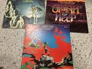Uriah Heep 3 Vinyl Album Lot. Demons Wizards, Magicians Birthday, Best Of.