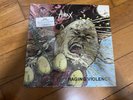 HIRAX -raging violence 1985 FIRST PRESS U.S LP SEALED  pushead