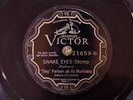Victor 21659 Tiny Parham Musicians SNAKE EYES STOMP  1928 Jazz 78rpm EE+/EE-