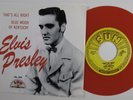 Rockabilly 45 ELVIS PRESLEY That's All Right SUN NM red was picture sleeve h