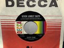EX+ Patsy Cline “Seven Lonely Days / I Love You So Much It Hurts” 45 Decca 7