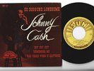 ROCKABILLY 45  E.P.  W/ COVER -JOHNNY CASH - SO DOGGONE LONESOME -HEAR-1960 SUN