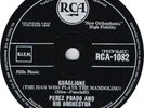 Perez Prado And His Orchestra - Guaglione / Paris (Shellac, 10