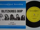 BLITZKRIEG BOP Let's Go +2  orig 1977 UK punk 7