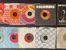 ORIGINAL 70's 80's  45 RPM VINYL==60 records