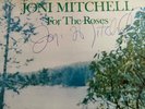 Joni Mitchell Signed Album For The Roses LP 12