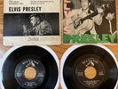 Elvis Presley Self-Titled Debut Vinyl 2 45 RPM EP RCA EPB-1254 Mono 1956