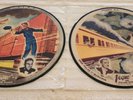 2 VOGUE PICTURE DISCS Shep Fields, Art Kassel R 712 + R 723 Bear Family Records
