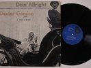 DEXTER GORDON Doin' Allright BLUE NOTE LP VG+ stereo UA RVG u