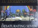 Primus - The Desaturating Seven SIGNED Midnight Rainbow Splatter Vinyl Record