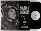 Nancy Rhoades - Ballads & Blues Of Folkmusic LP - Copeland - Private NC Folk