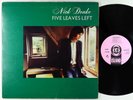 Nick Drake - Five Leaves Left LP - Island UK VG+