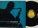 SONNY ROLLINS Saxophone Colossus PRESTIGE LP mono w 50th RVG deep groove u