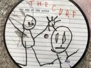 The Cure End Of The World b/w Fake 7” picture disc record + let’s go to bed 45