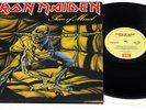 Iron Maiden Piece Of Mind Vinyl LP Record 1989 EMI Aussie Australasia Press EX-