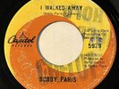 NORTHERN SOUL Bobby Paris I WALKED AWAY Capitol 45 very rare Canadian pressing