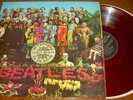 The BEATLES Sgt. Pepper's Lonely Hearts Club Band japanese RED colored vinyl LP