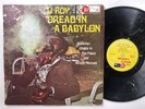 U ROY Dread In Babylon TR Rockers  Roots Deejay Reggae LP HEAR