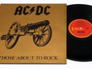 AC/DC For Those About To Rock 1981 Vinyl LP Record Aussie Alberts 1st Press VG+