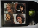 BEATLES Let It Be LP 1970 UK PCS 7096 red apple 3U/2U EX