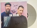 Sleaford Mods - Uk Grim 12” Grey Vinyl Signed Autographed