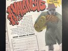 MF DOOM x Madlib Avalanche 7” Vinyl Record 45rpm 2016 RARE HIP HOP