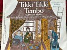 Vintage 1970 TIKKI TIKKI TEMBO 33 1/3 RPM Vinyl Scholastic Record Kids 7