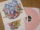 New SUPER SMASH BROS OST Soundtrack Vinyl Record KIRBY PINK Nintendo Mario Link
