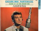 JOHNNY HALLYDAY Excuse Me Partner 1965 Imprimerie Colombet Tongue EP 45T