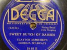 BLUEGRASS McMICHEN GEORGIA WILDCATS 78 rpm DECCA 5418 Sweet Bunch of Daisies V+