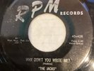 DOOWOP45 JACKS RPM 428 (SHINY BLACK) WHY DON’T YOU WRITE ME / MY DARLING