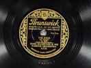 78 RPM Duke Ellington Orchestra, Brunswick 6336 Blue Ramble/The Sheik, EE+ Jazz